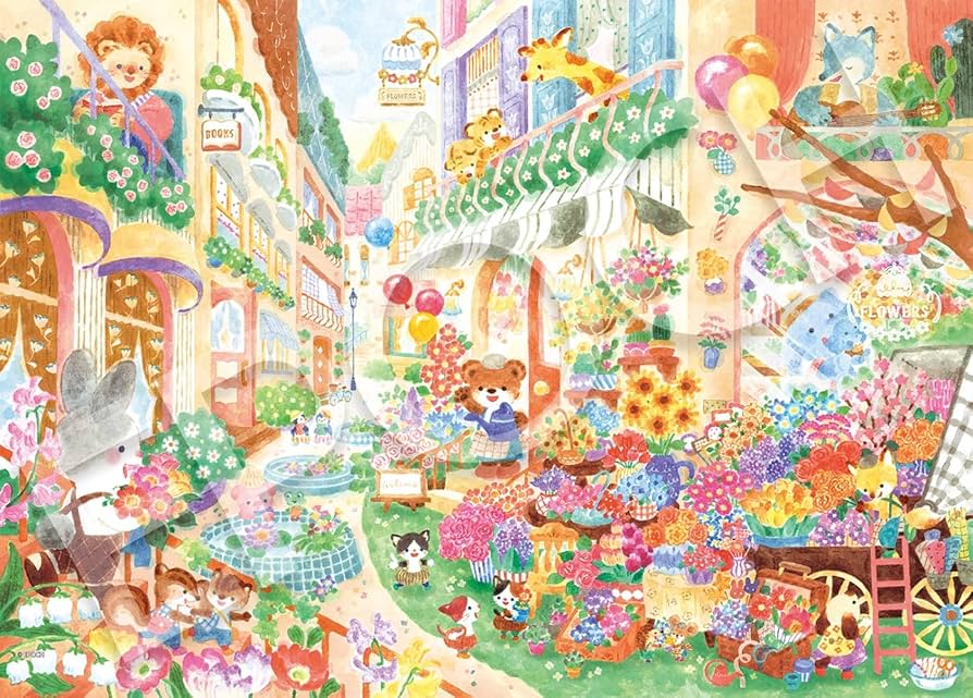wtw/南堀江店/お洒落絵画(パズル) Amazon | エポック社 500ピース ジグソーパズル イラスト/アート